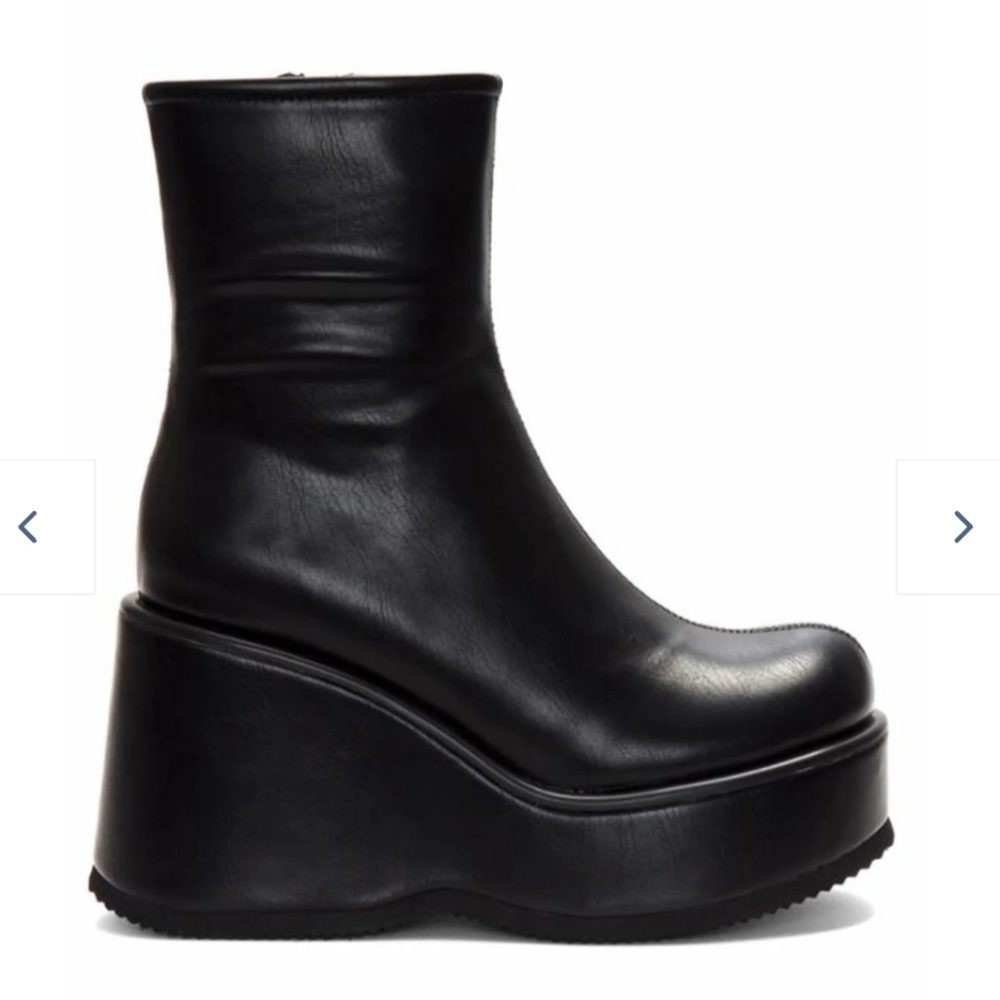 Millennium Platform Wedge Bootie- 7.5